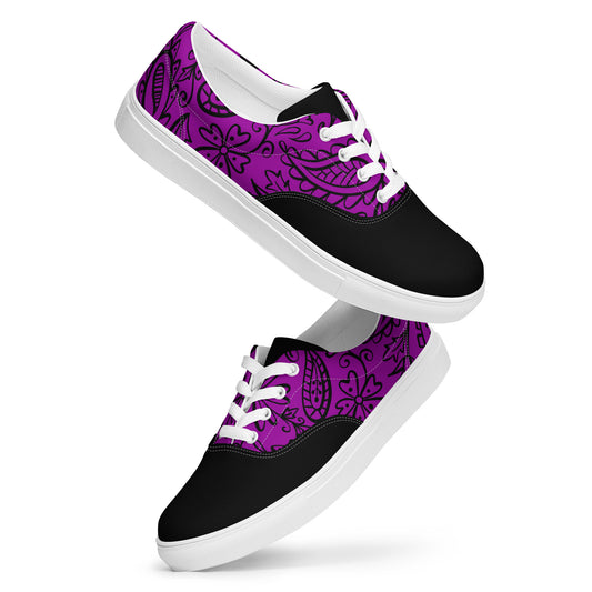 Rome Paisley Lace-up shoes